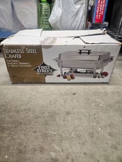 Stainless steel Chafer
