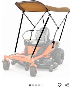 Sun Shade Canopy For Zero Turn Lawn Mower