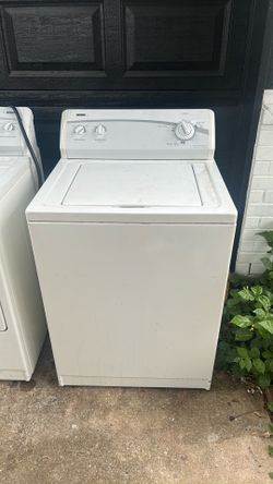 Kenmore washer and dryer