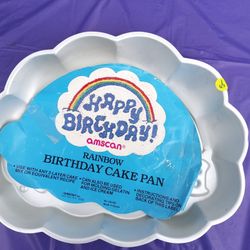 Happy Birthday Cloud Cake Mold