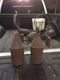 Accent lighting outdoor lights recovered from mansion