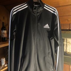 Adidas Tracksuit Top, B&W