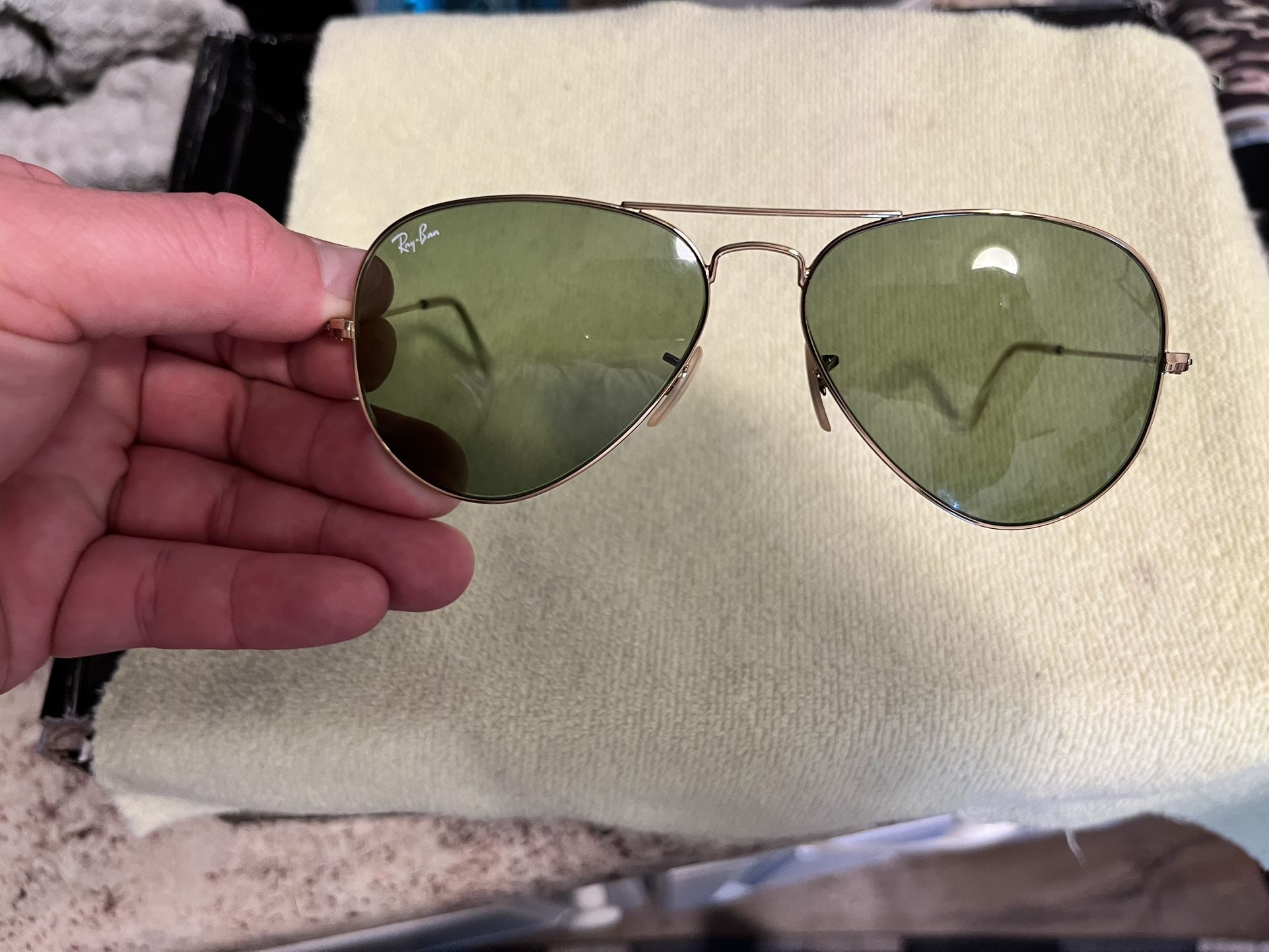 RAY BAN AVIATION GLASSES/ OAKELY SYLAS PRIZM