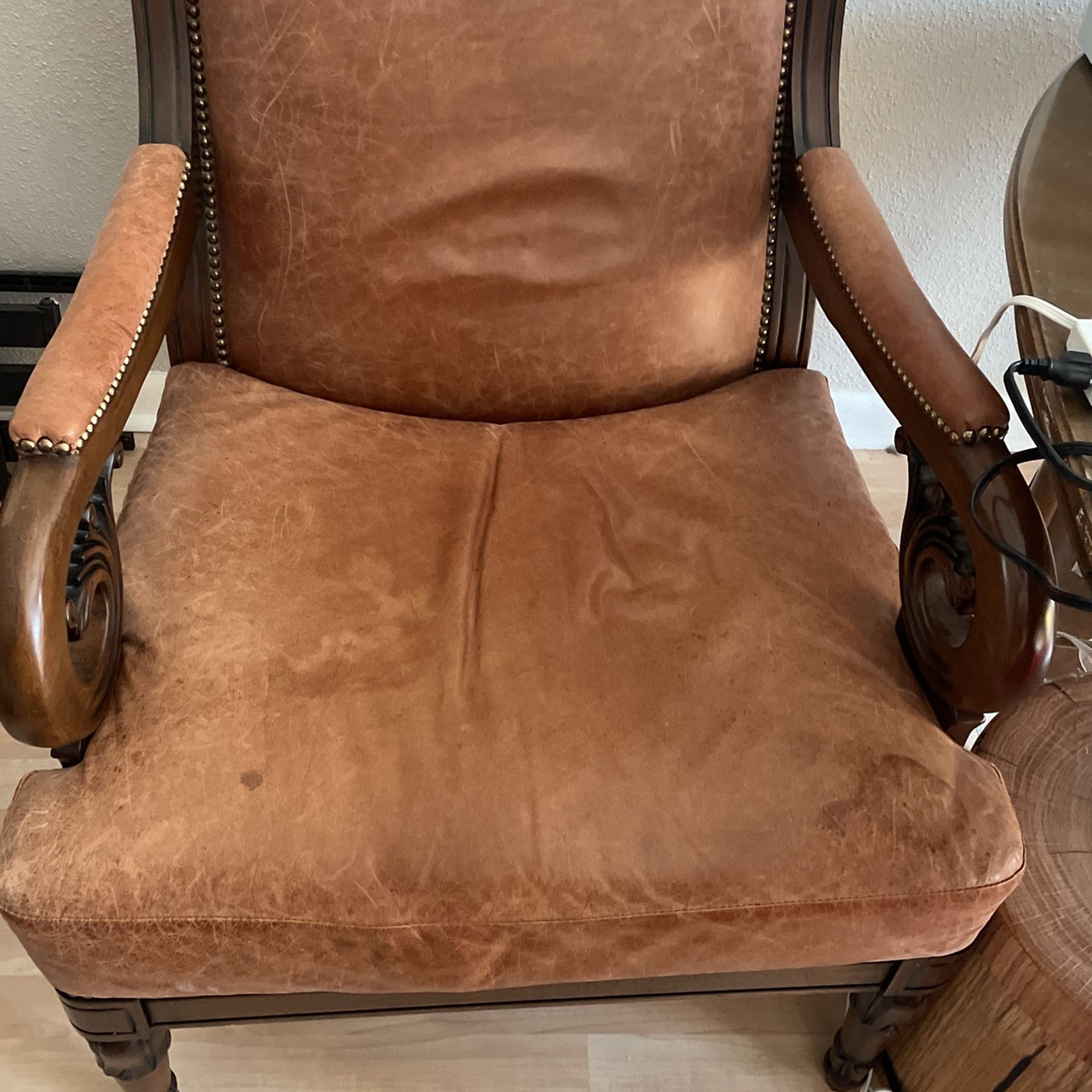 2 High Quality Leather Chairs
