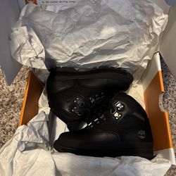 Timberland Euro Hiker Mid Toddler Boots Black Size 10C