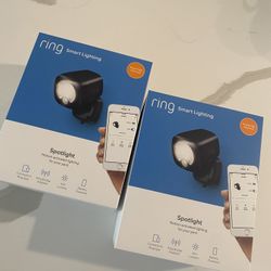 Ring Spotlights NEW , In Box 