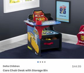 New cars kids desk with storage