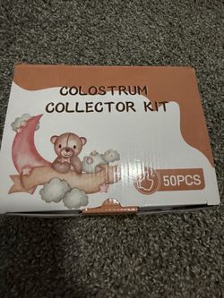Colostrum collector kit and bottles