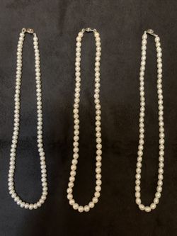 Real Mather pearl necklace