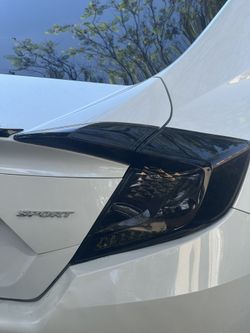 Honda LED tail Lights Smoked Out