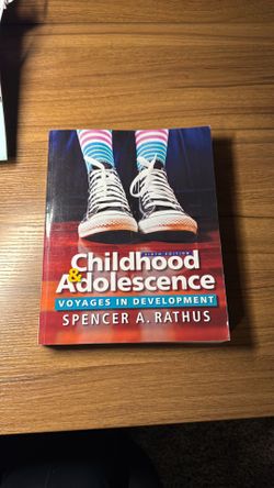 Childhood & Adolescent Voyages in Development sixth edition