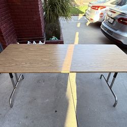 Large wooden table