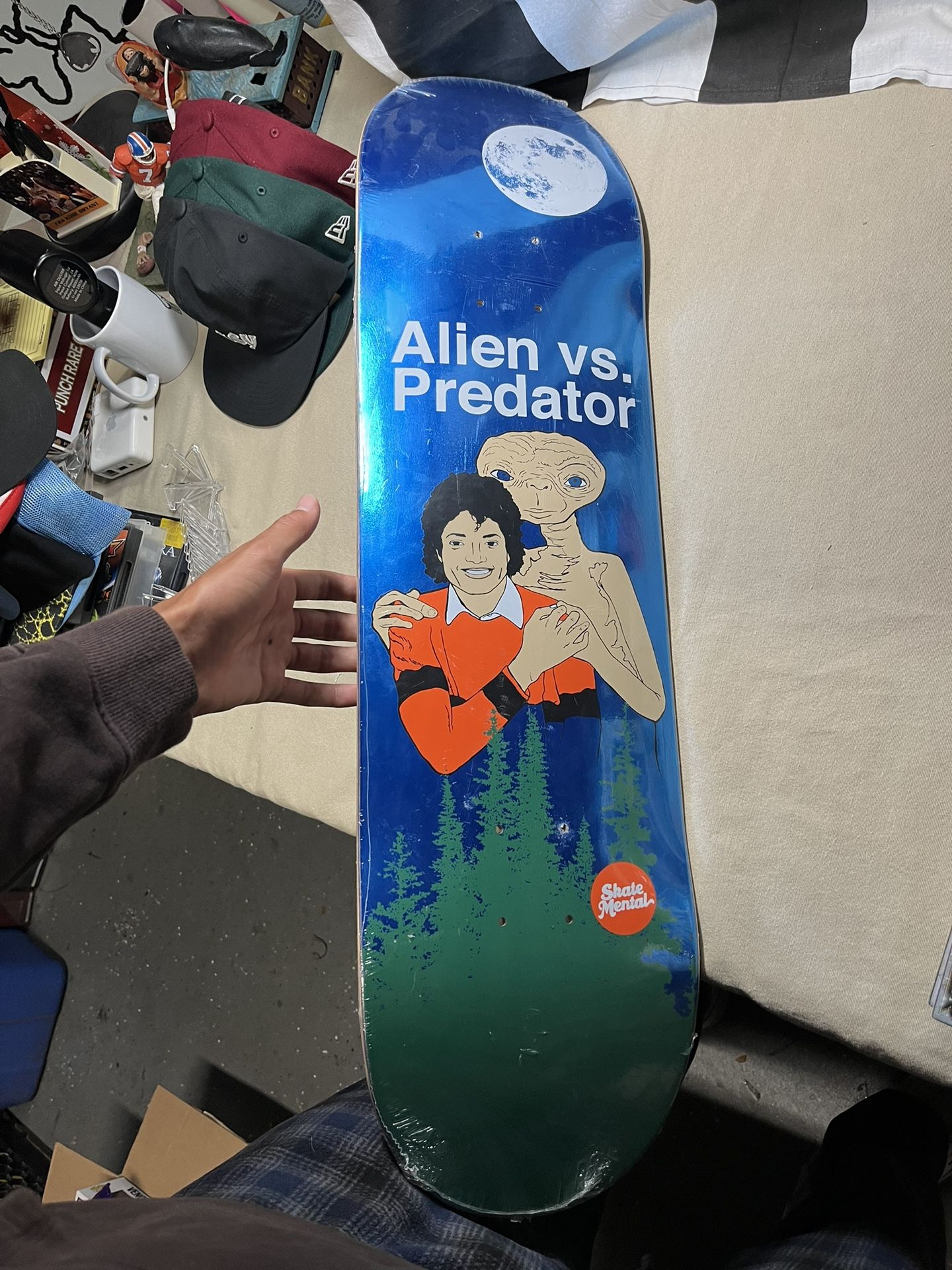 Skate Mental Alien Vs Predator Michael Jackson E.T. Skateboard Deck