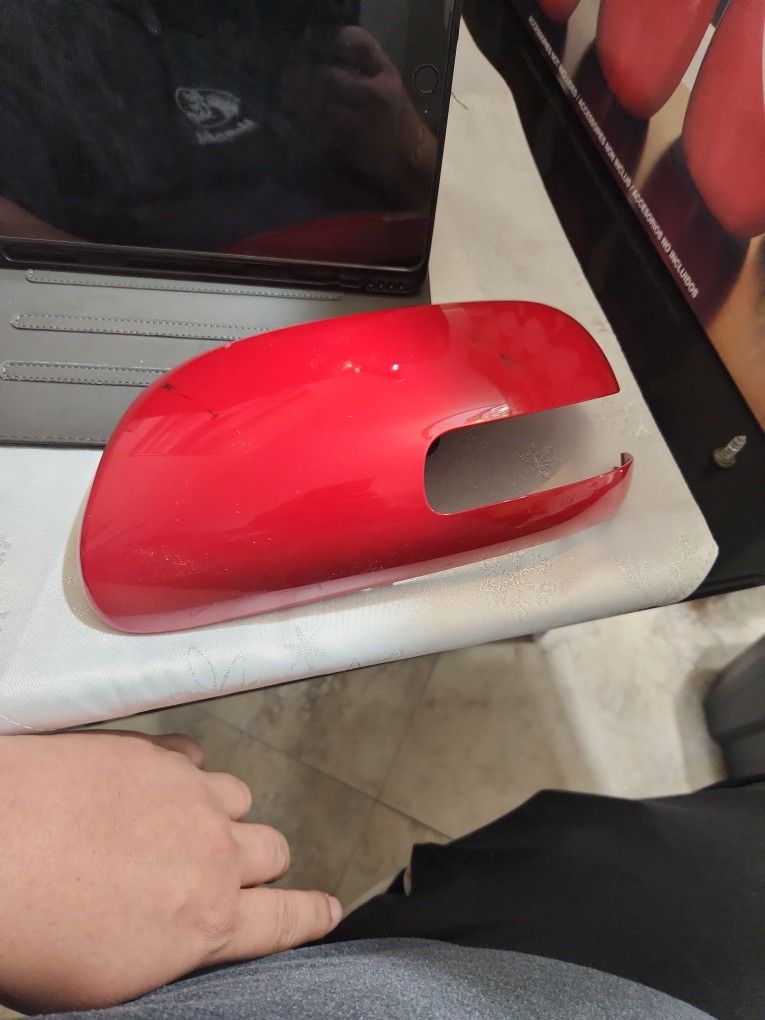 Scion Tc Rear View Mirror Cover LH Driver Side Color Code 3PO RED for Scion Tc 2011 - 2016