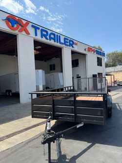 2025 Carson Landscape Black 7x14-2 7k GVWR