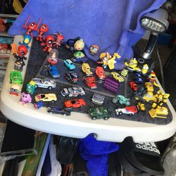 Collectible mini figures and cars