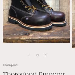 Thorogood Emperor Safety Tow Work Boots 10D