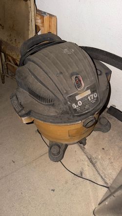 Shop vacuum from rigid