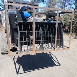 Skid Steer Concrete Mixer Attachment Mortar Mixer Bobcat Attachment
