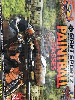 Paintball tickets