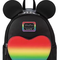 Loungefly Pride Mini Backpack And Waist Bag Pride Collection