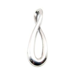 James Avery Sterling Silver FREEFORM DROP INFINITY PENDANT - Retired