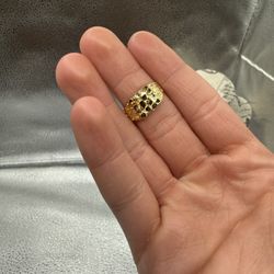 10k Nugget Ring