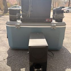 Sony Surround Sound System w/ Subwoofer & Receiver – Complete Setup