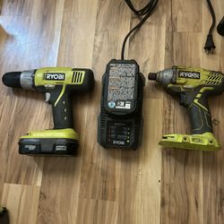 Brand New Ryobi Pressure Washer Brand New Never Used. Still In Box. $60 & Ryobi Drill Set Battery Charger And Both Battery Packs Included