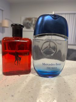 Ralph Lauren Polo Red & Mercedes-Benz The Move Cologne Set