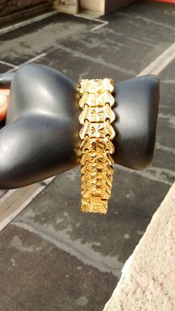 18K gold-plated bracelet