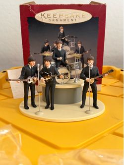 Hallmark Ornament The Beatles Gift Set 1994 30th Anniversary w/ Original Receipt