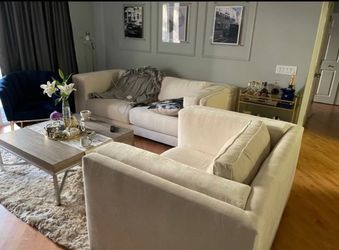 Z Gallerie Couches, love seat and full sofa