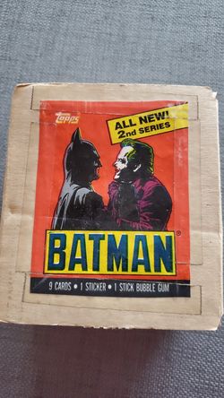 Topps Batman Cards 1989