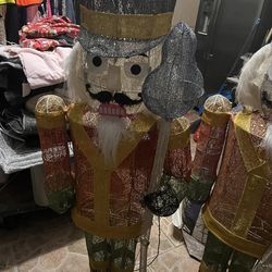 Two  Mark Robert’s Nut Cracker  antique