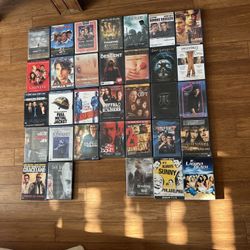 33 DVD MOVIES $50
