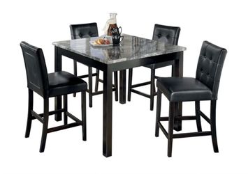Counter Height Dining Room Table Set