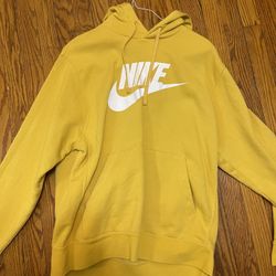 Nike Yellow Hoodie 