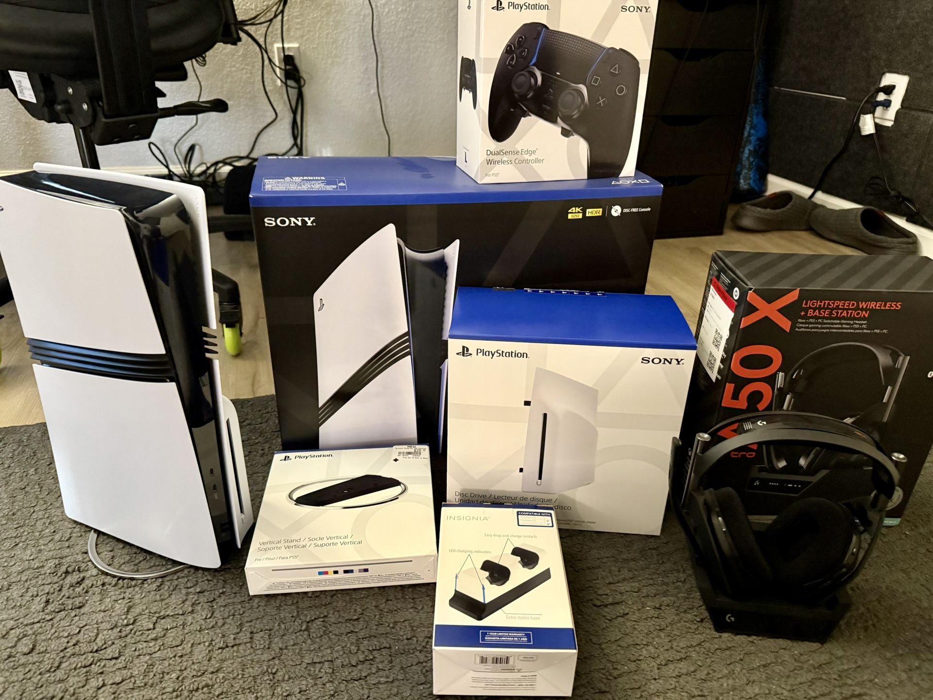 Sony PlayStation 5 Pro Bundle with Disk Drive