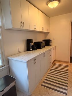 IKEA ENHET Cabinet Set + Countertop