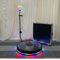 LED  GLASS INFINITE 360 With Flight Case!!!  