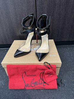 Christian Louboutin Leather D'Orsay Pumps