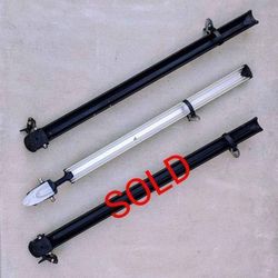 Thule fork mount bicycle bike roof rack system carrier tray carriers trays racks (3 total)