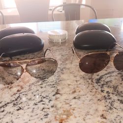 Vintage 1970s Porsche Carrera Sunglasses New Condition 275 A Set