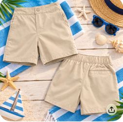 Kids Khaki Chino Shorts