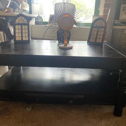 Black Coffee Table 