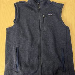 Patagonia Better Sweater Fleece Vest XL Blue NWT