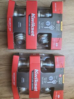 Kwikset Juno Signature Series Security Set (x2)