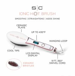 Iconic smoothing hot brush