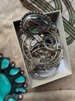 Box full of silver